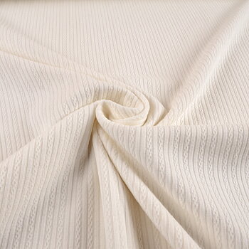 RIB AJOUR - OFF WHITE