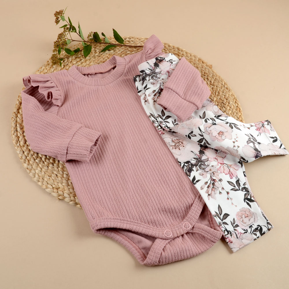 RIBBAD AJOUR - DUSTY ROSE - 9