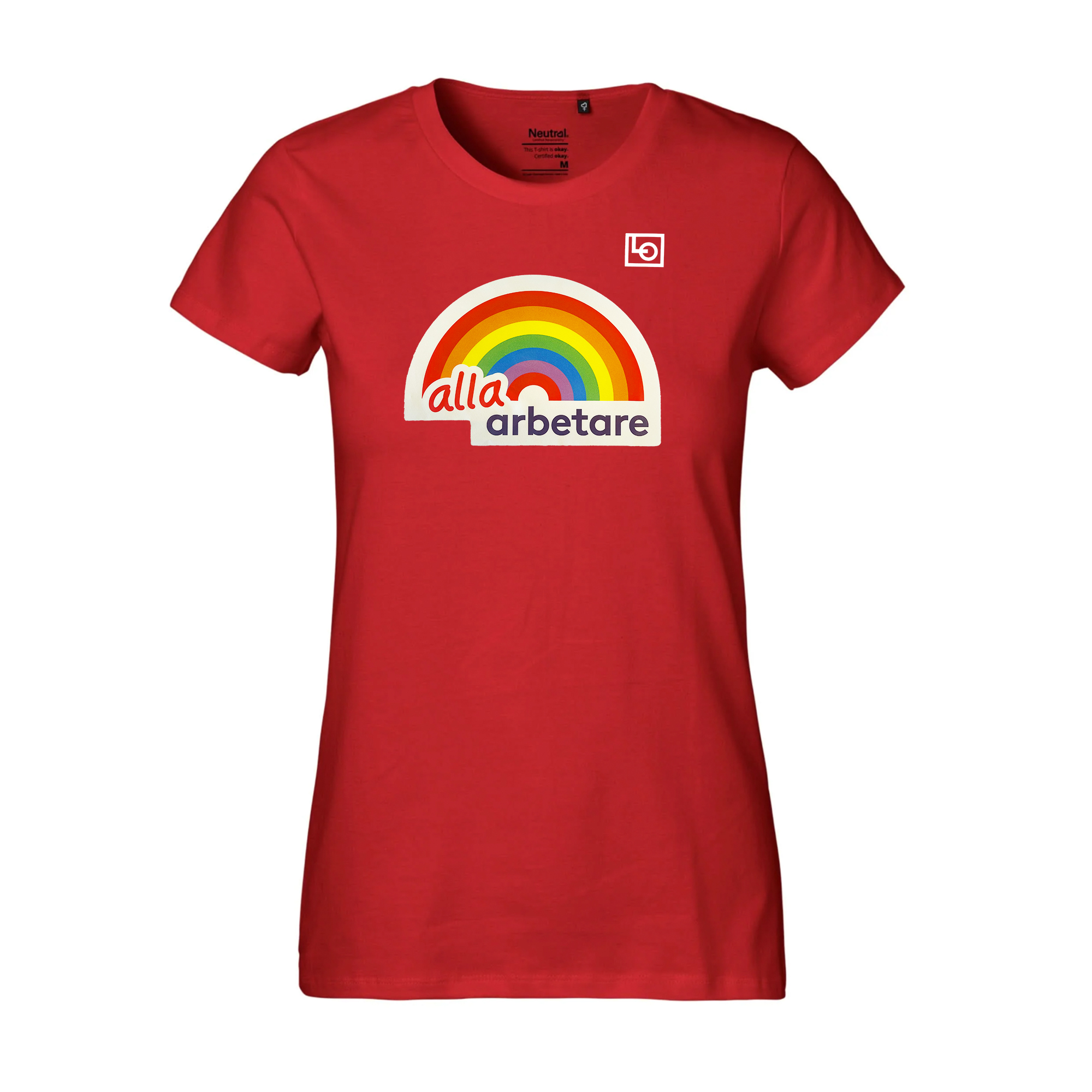 T-shirt - Alla arbetare Pride - Flera färger - Dam