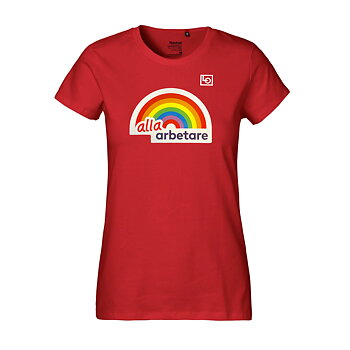 T-shirt - Alla arbetare Pride - Flera färger - Dam