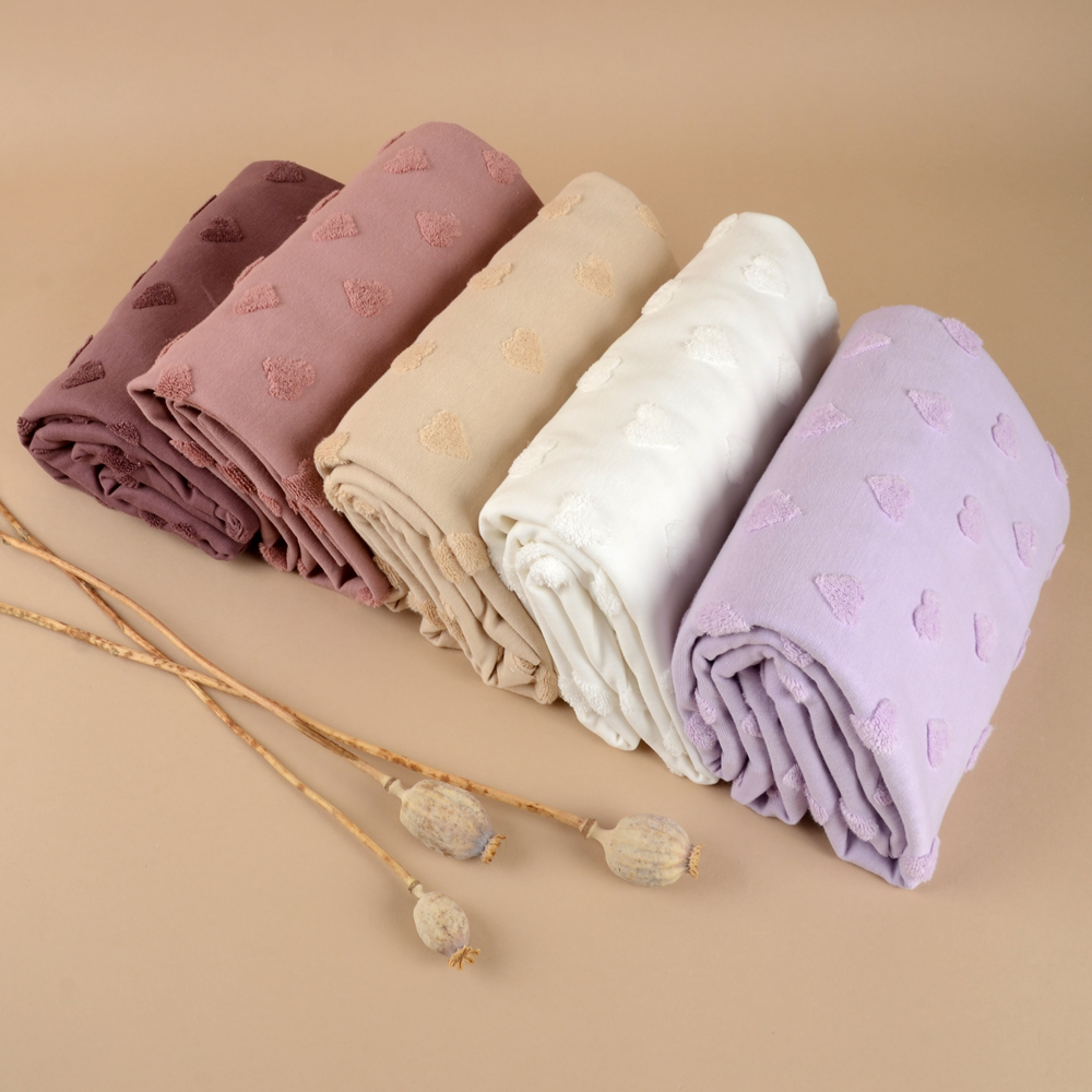 TERRY HEART - PASTEL PURPLE - 5