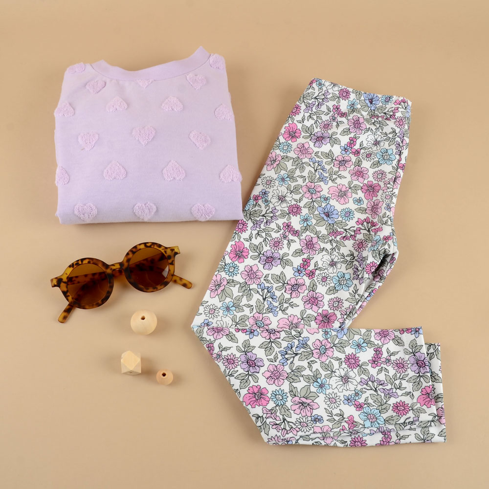 TERRY HEART - PASTEL PURPLE - 10