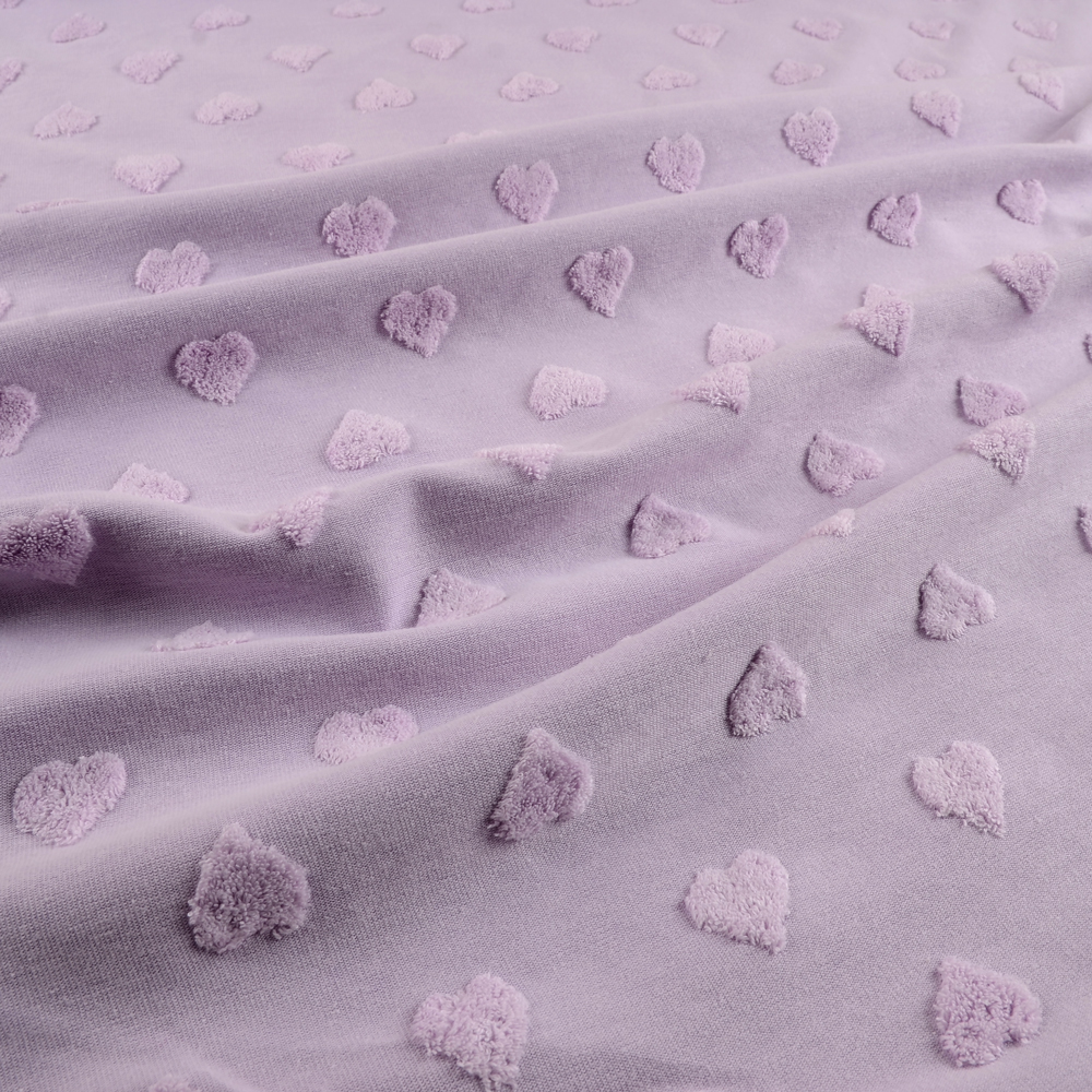 TERRY HEART - PASTEL PURPLE - 2