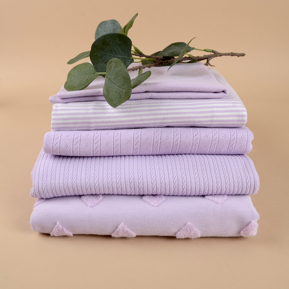 TERRY HEART - PASTEL PURPLE - 4