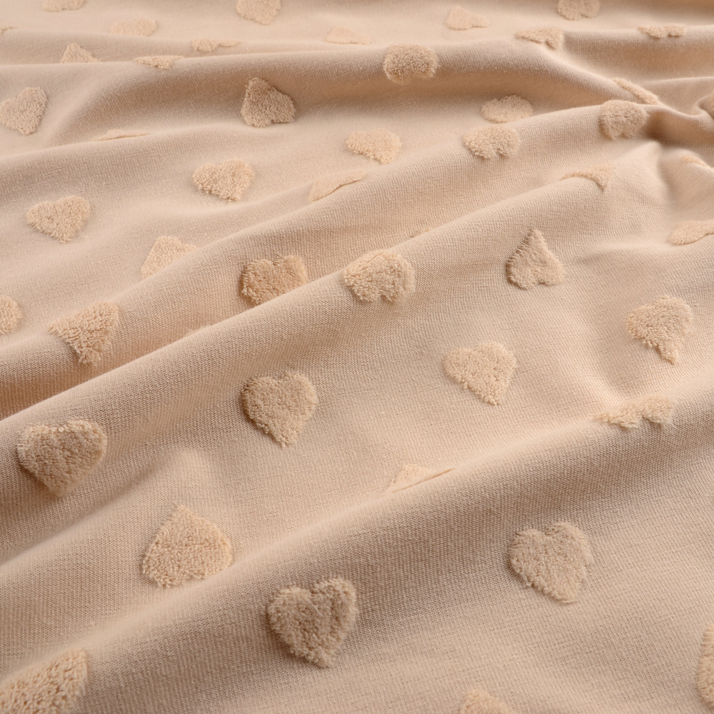 TERRY HEART - BEIGE - 2