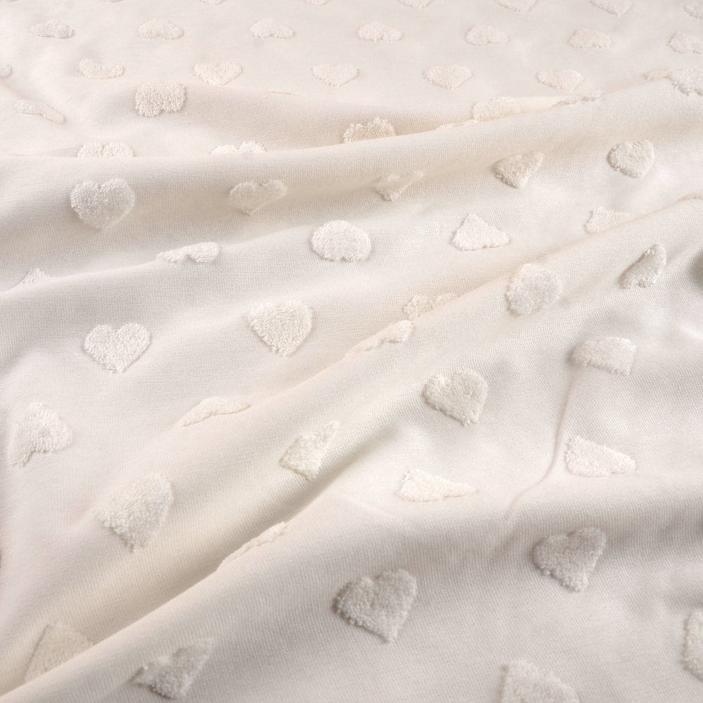 TERRY HEART - OFF WHITE - 2