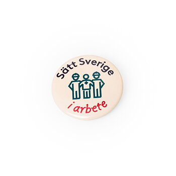 Pins - Sätt Sverige i arbete
