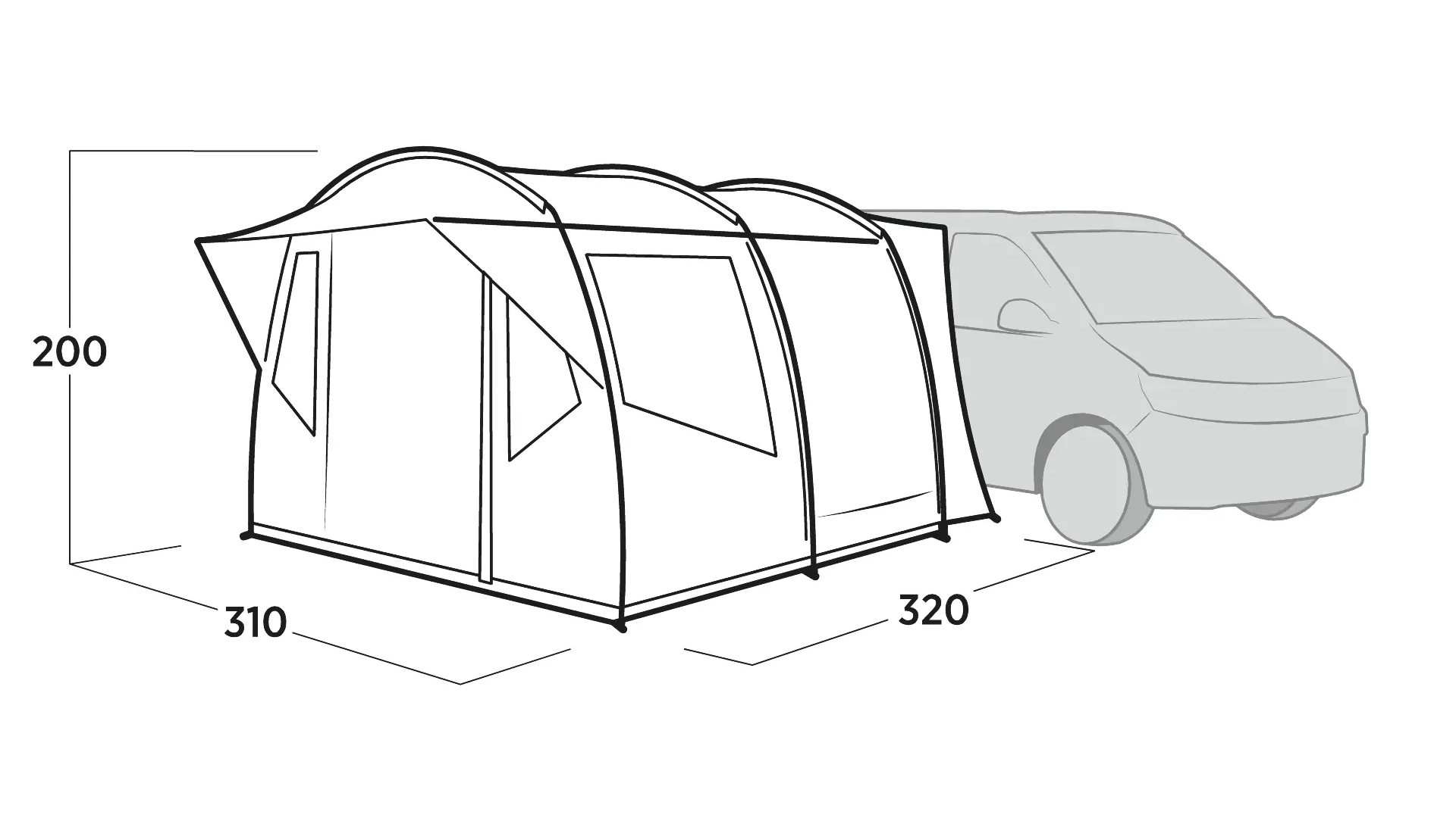 Easy Camp Reine | Autozelt - 3