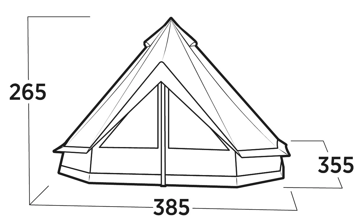 Easy Camp Vaulen Tipi - 5