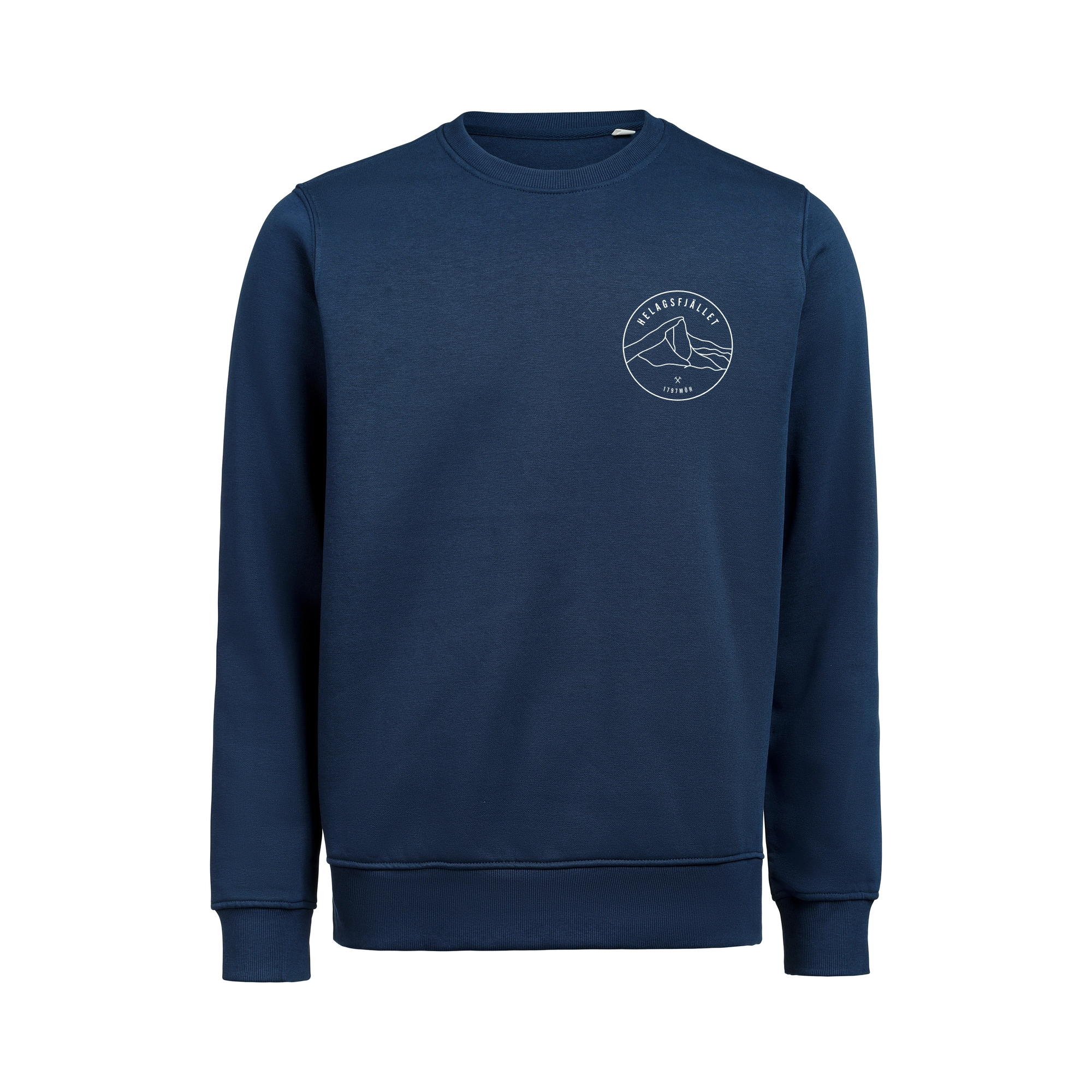 Sweatshirt Crewneck Helags Unisex Navy 