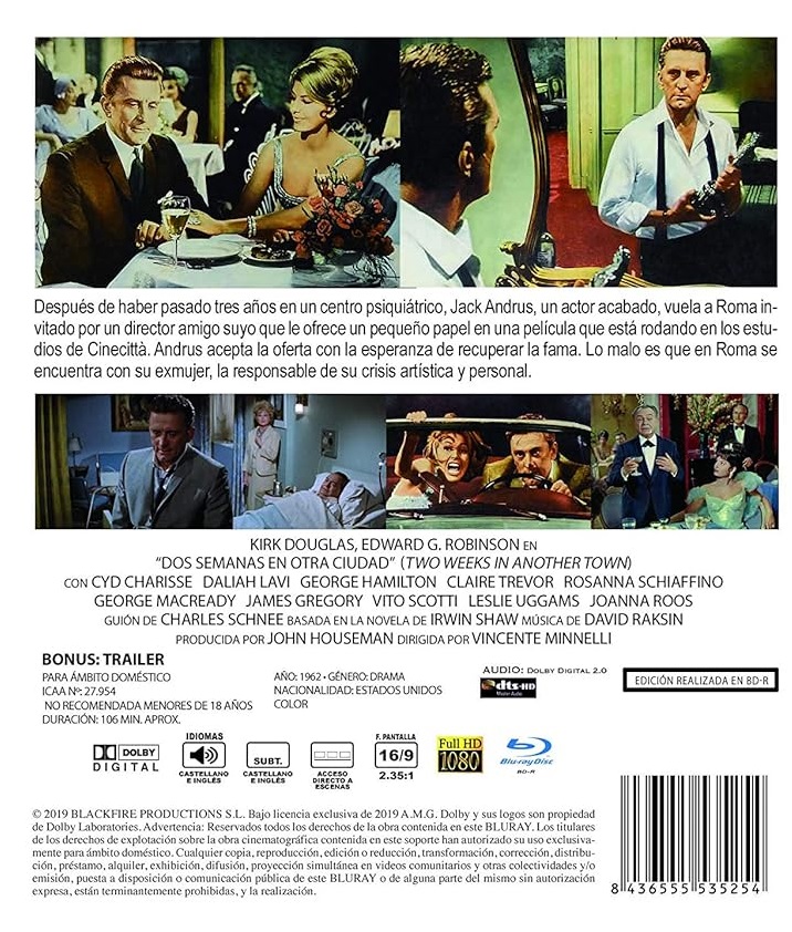 Two Weeks In Another Town (ej svensk text) (Blu-ray) - 2