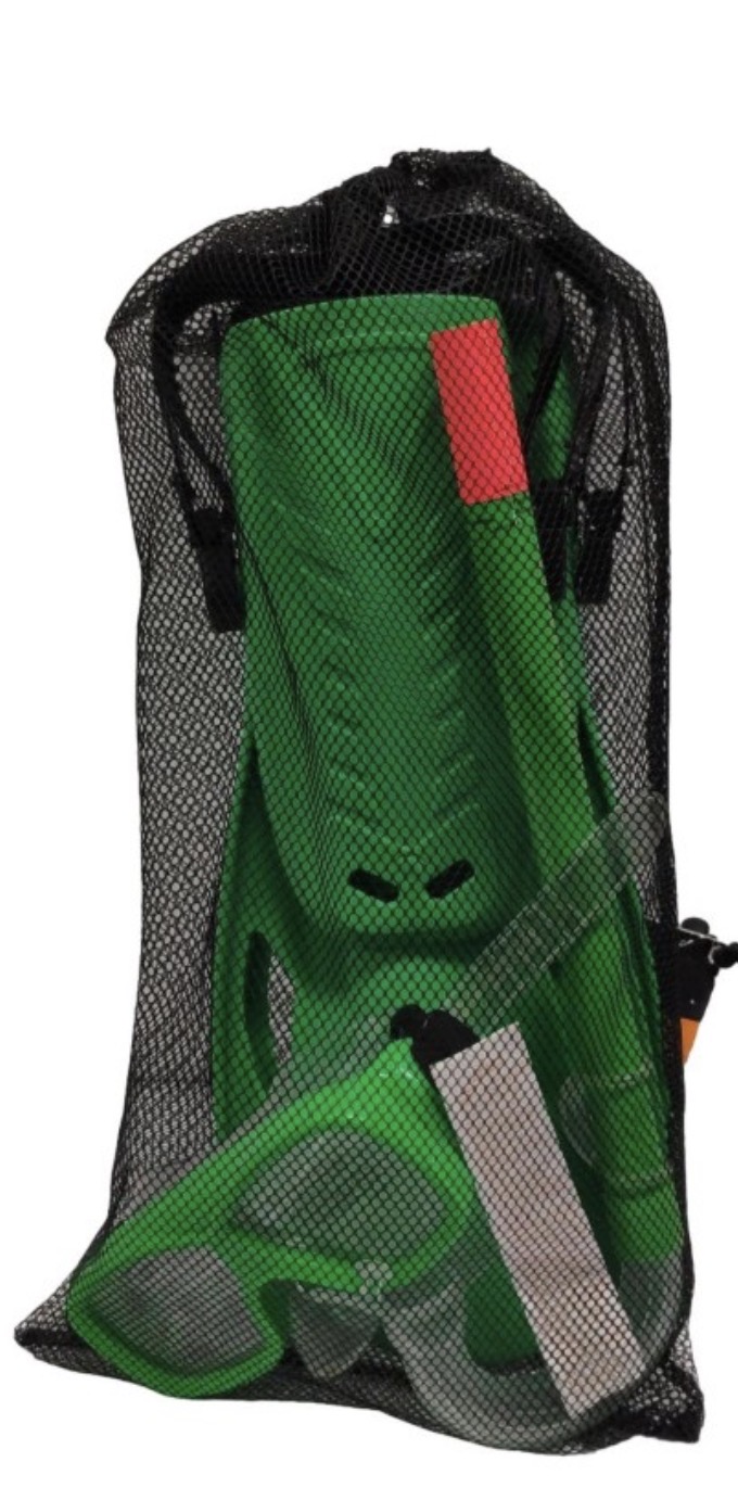 Snorkelset m simfötter 7-14 år