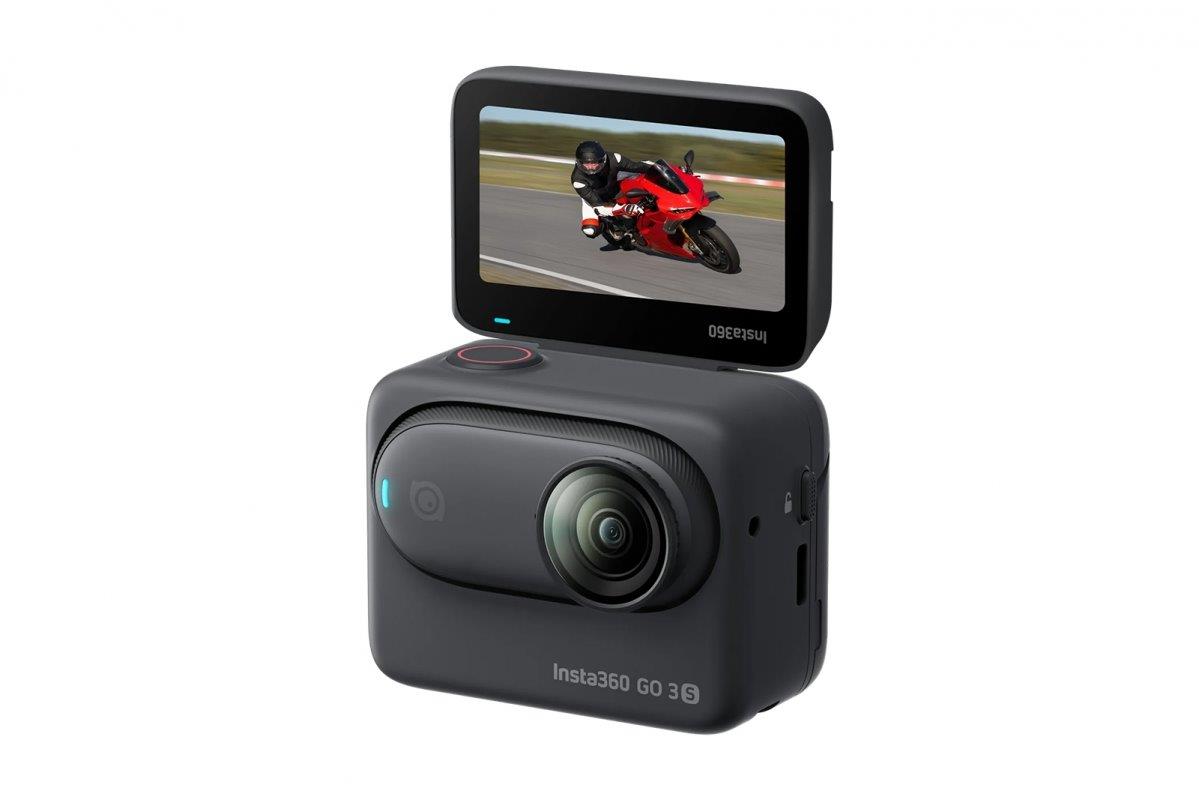 Insta360 GO 3S 128 GB Motorcycle In-Helmet POV Bundle