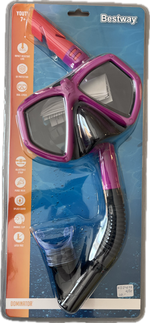 Snorkelset Pro 7år+
