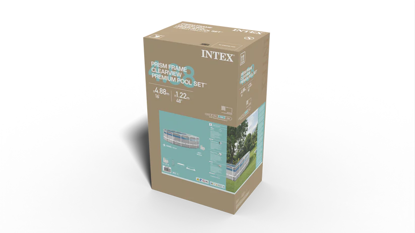 Intex Clearview Prism Frame Premium Pool Set 4,88 m x 1,22 m - 4
