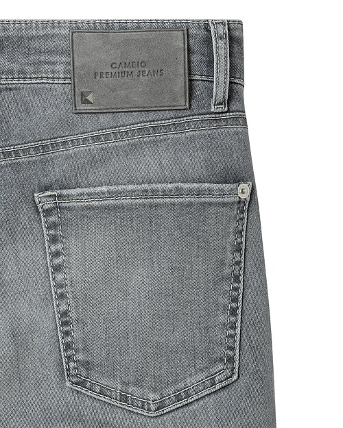 Jeans Paris flared grey smoky mellangrå - 5