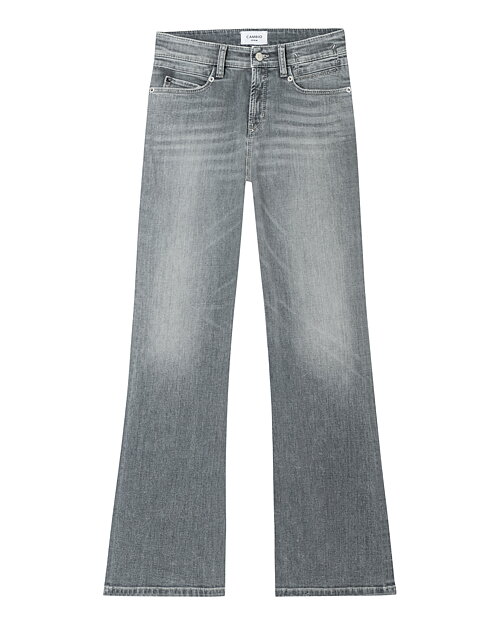 Jeans Paris flared grey smoky mellangrå - 6