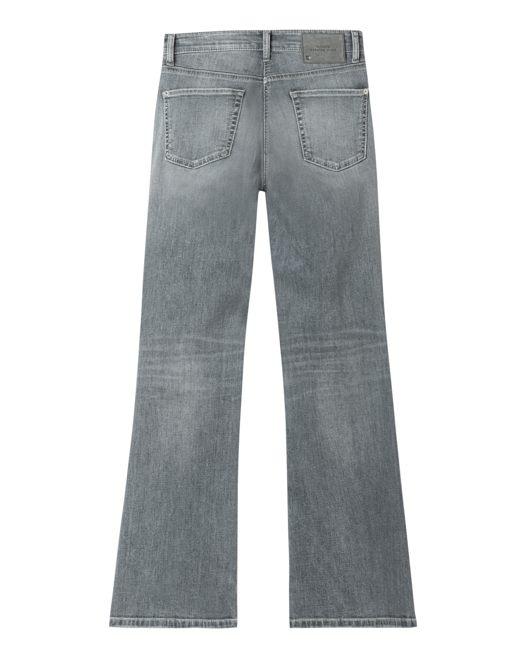 Jeans Paris flared grey smoky mellangrå - 7