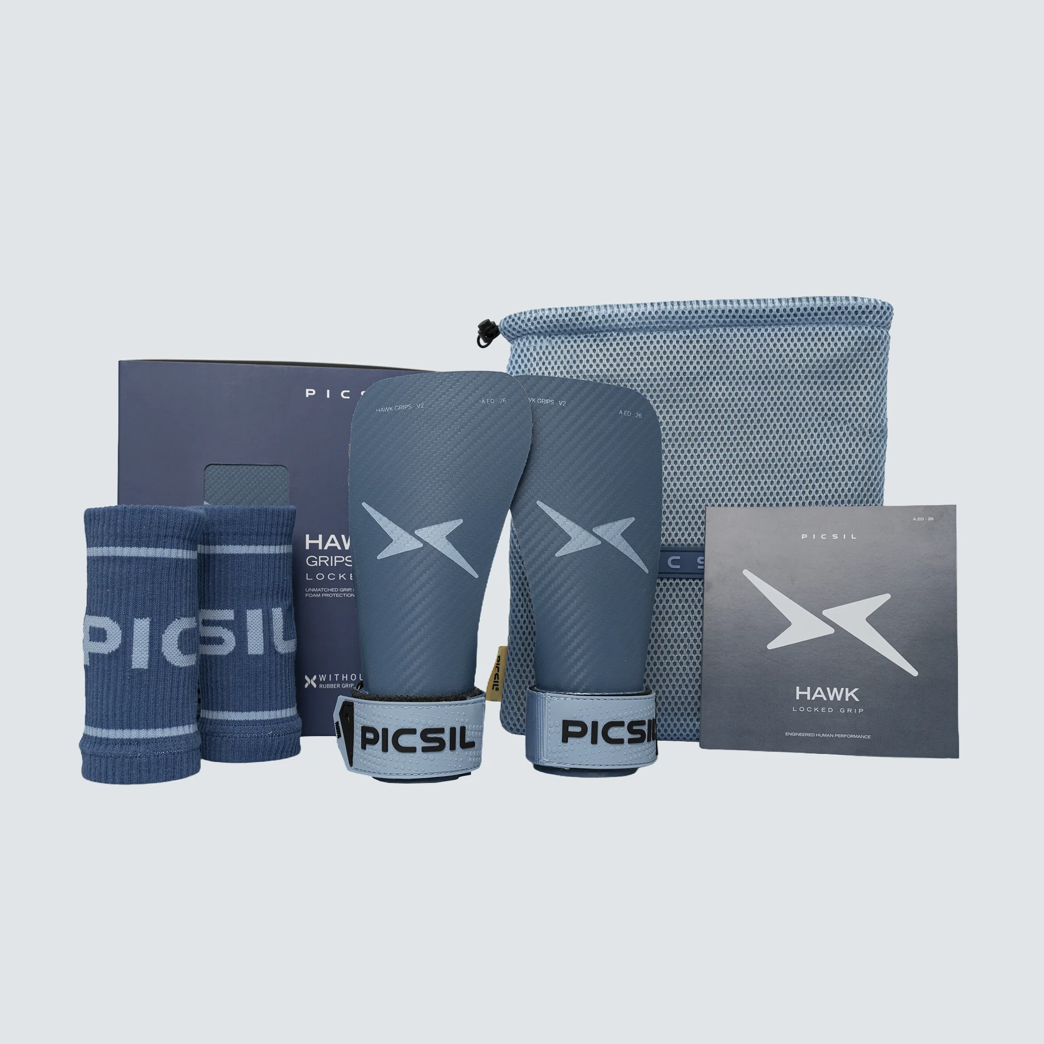 Picsil - Hawk Grips Kit - Magnesium-Free - Indigo