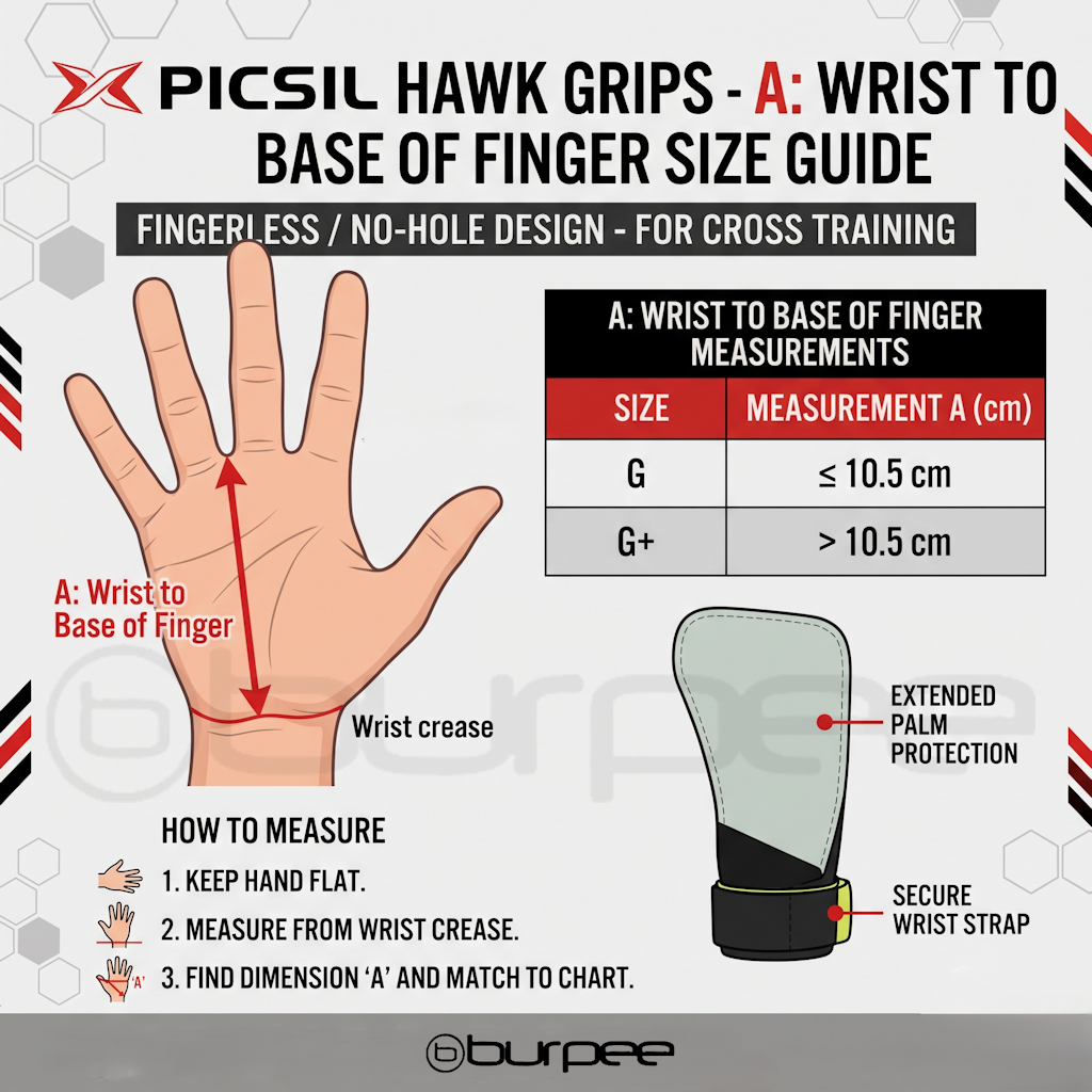 Picsil - Hawk Grips Kit - Magnesium-Free - Indigo - 2