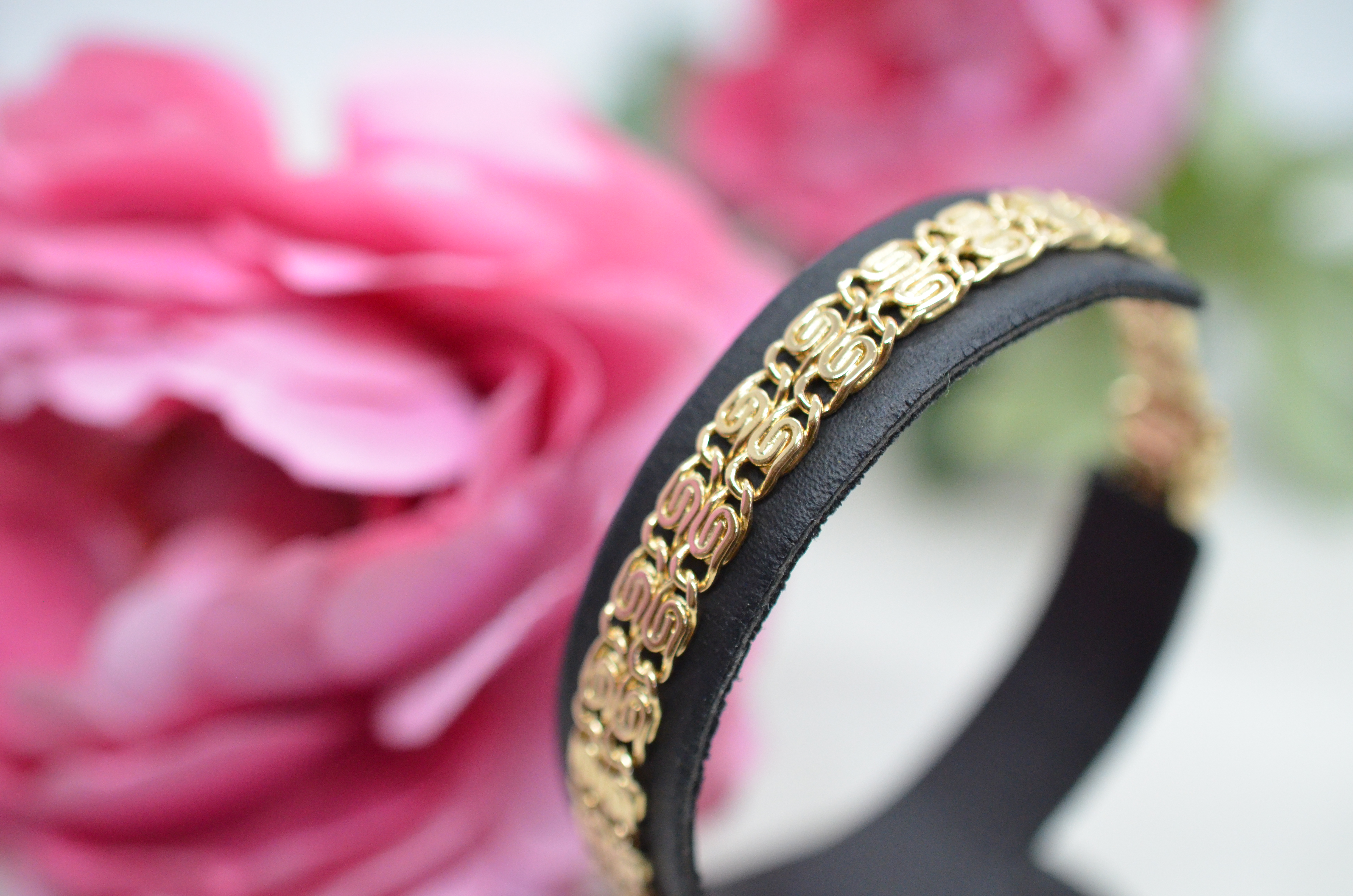 Vintage 18k double-row bracelet, 1969 - 2