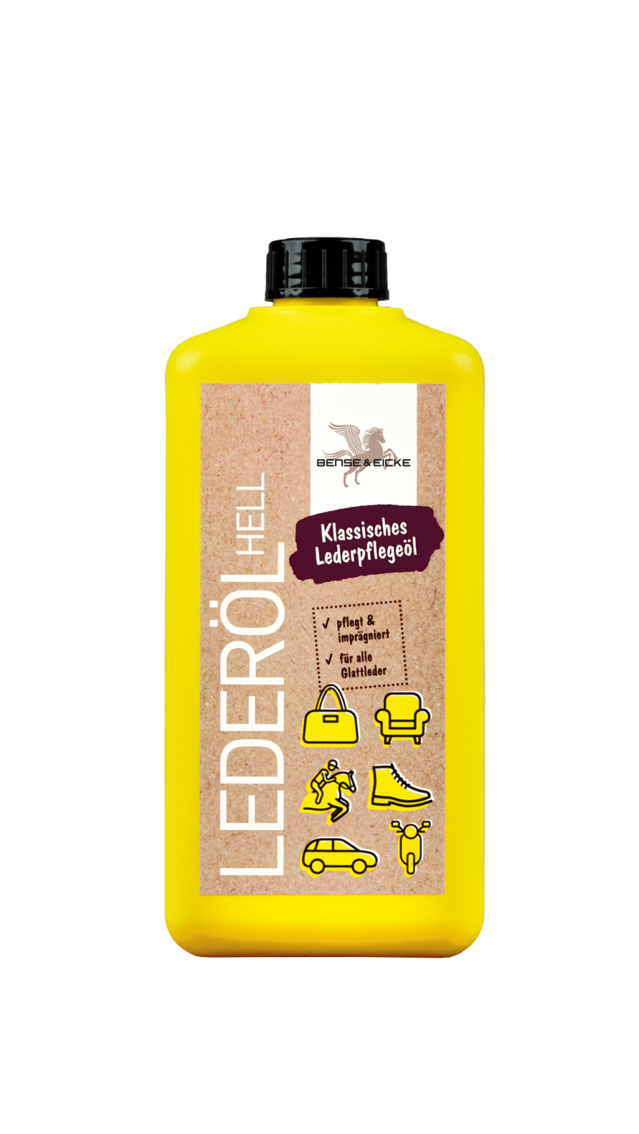 B&E Parisol Bense & Eicke Lys Lærolje 500 ml