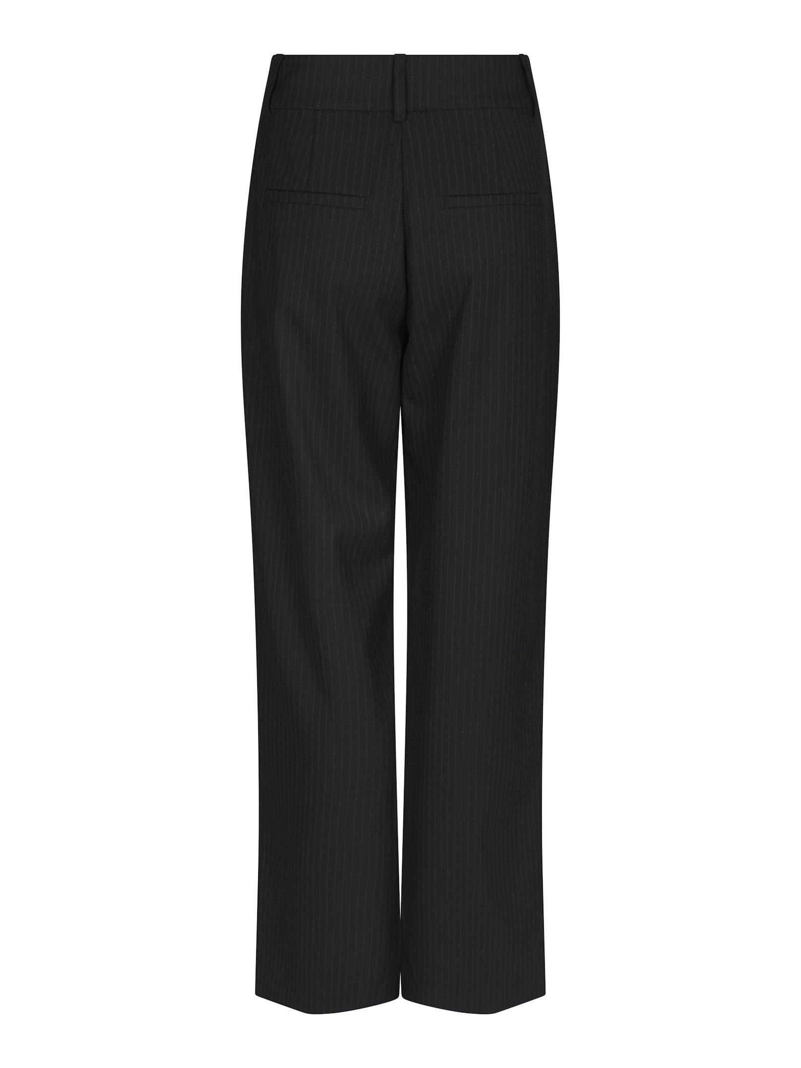 Nathalie Slim Pinstripe Pants Dark Navy - 2