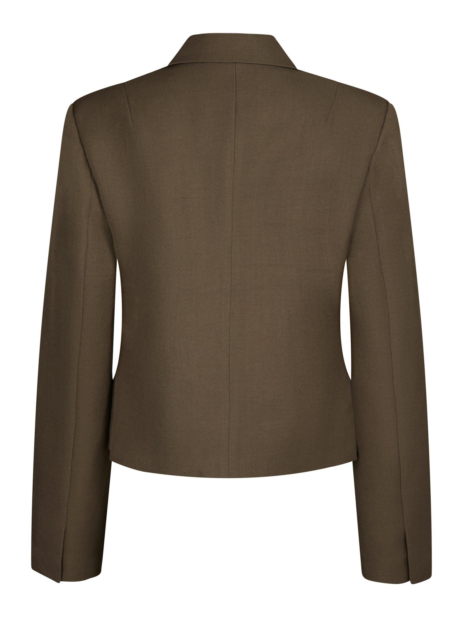 Valia Structure Blazer Dusty Brown - 2