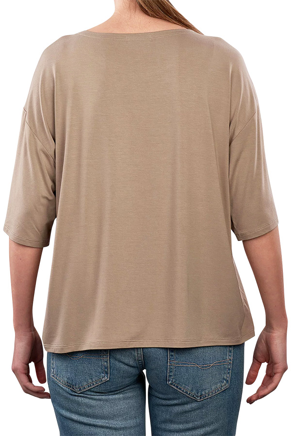 Movesgood - Olivia Top Soft Khaki - 2