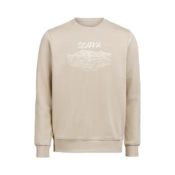 Sweatshirt Crewneck Sylarna Unisex Latte