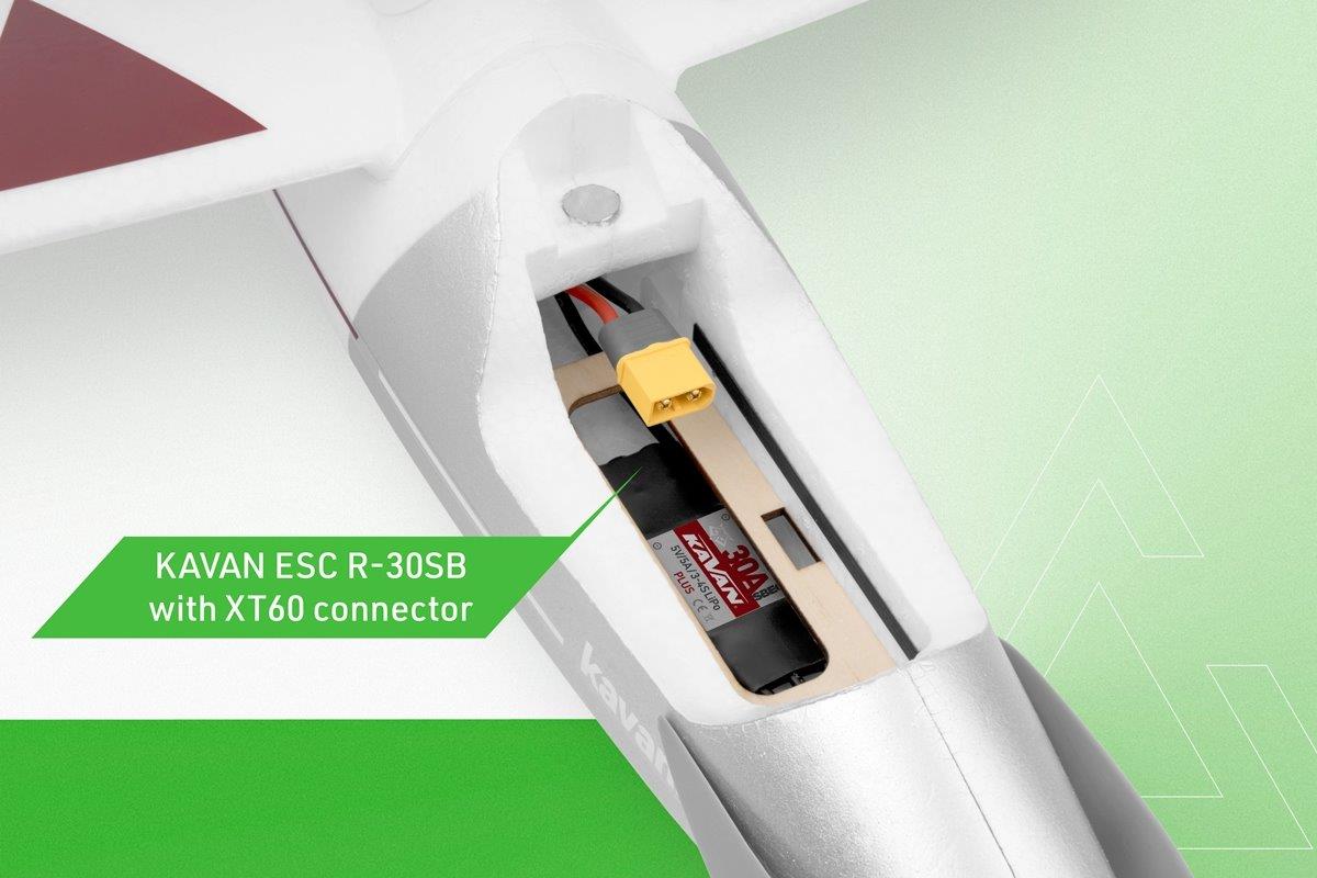 KAVAN Alpha V2 1500mm RTF - red - 8