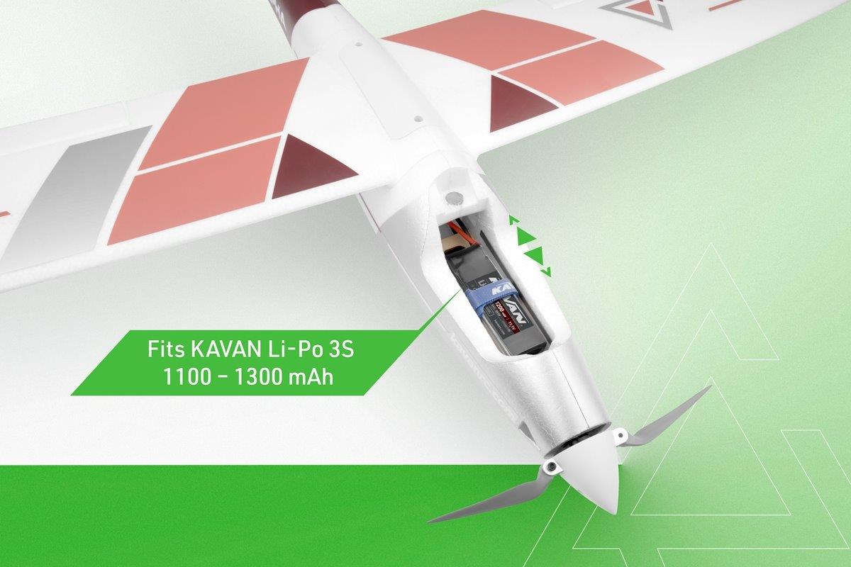 KAVAN Alpha V2 1500mm RTF - red - 7