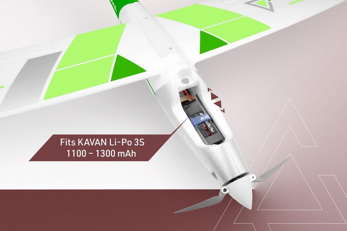 KAVAN Alpha V2 1500mm RTF - green - 7