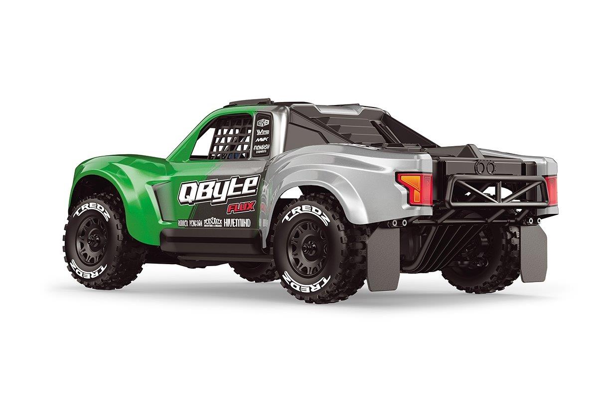 Maverick QByte SC Flux 1/12th SC Truck - Green - 2
