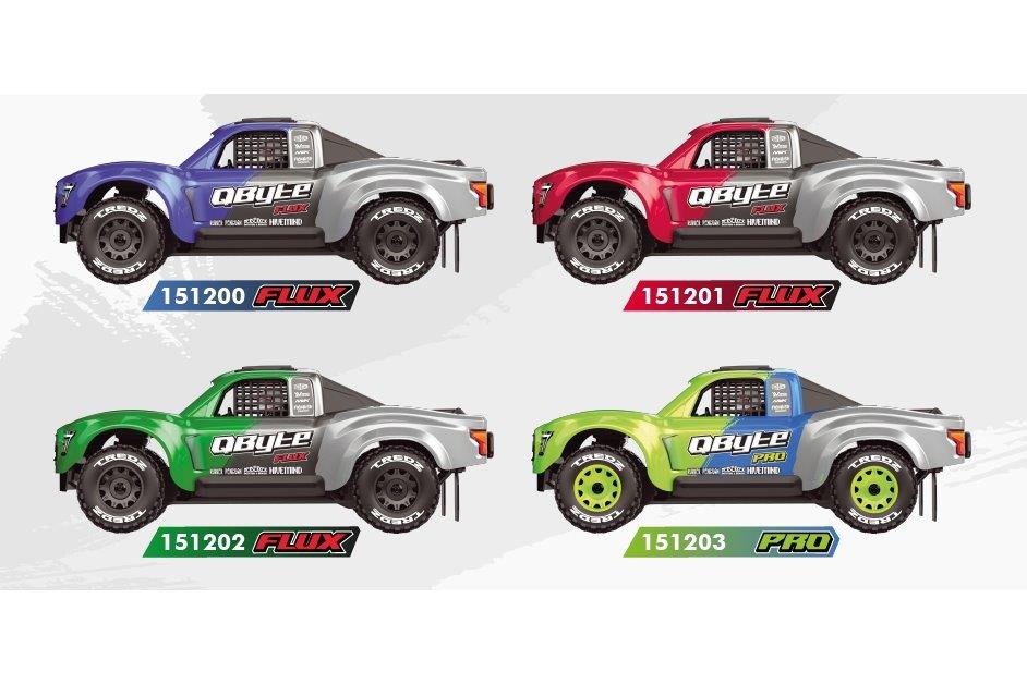 Maverick QByte SC Flux 1/12th SC Truck - Green - 8