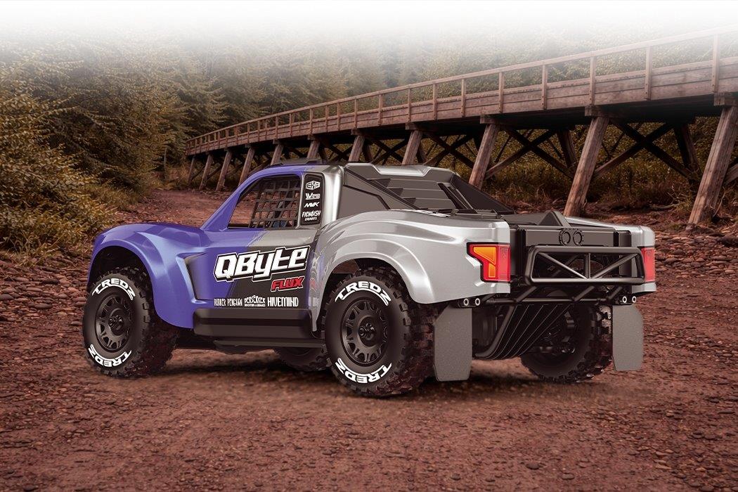 Maverick QByte SC Flux 1/12th SC Truck - Blue - 6
