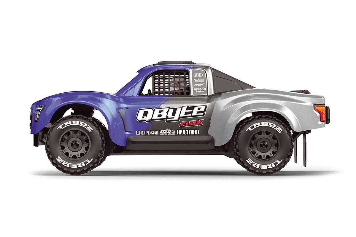 Maverick QByte SC Flux 1/12th SC Truck - Blue - 3