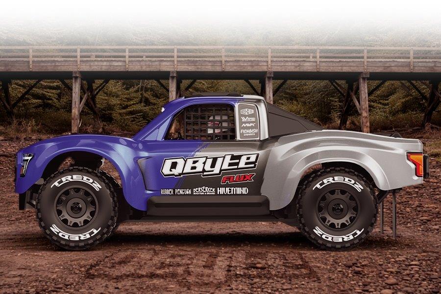 Maverick QByte SC Flux 1/12th SC Truck - Blue - 7