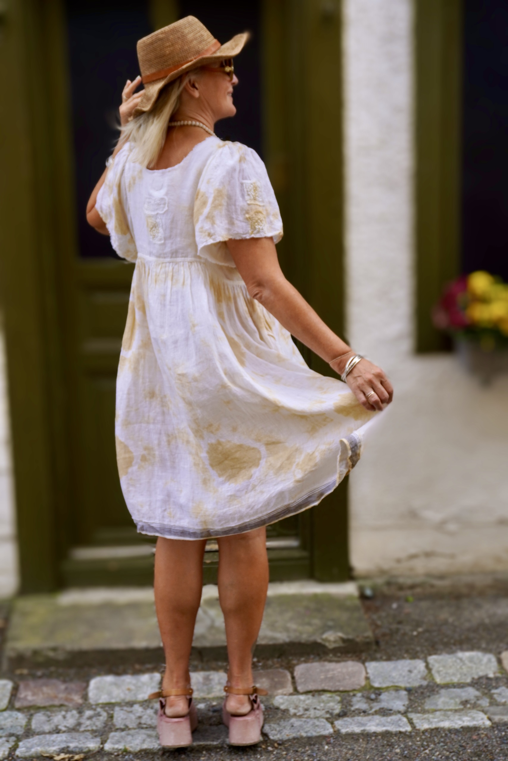 POPPY DORI LINEN  DRESS POPPY CAFÉ MALIBU  - 6