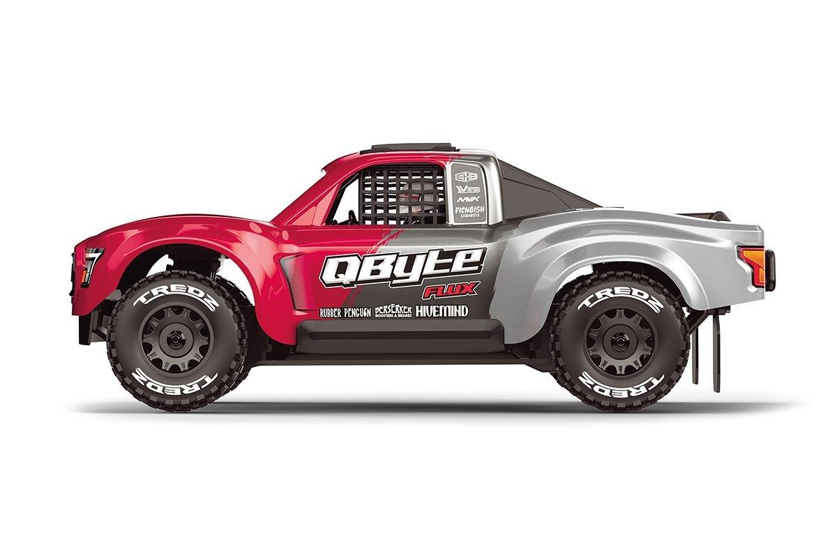 Maverick QByte SC Flux 1/12th SC Truck - Red - 3