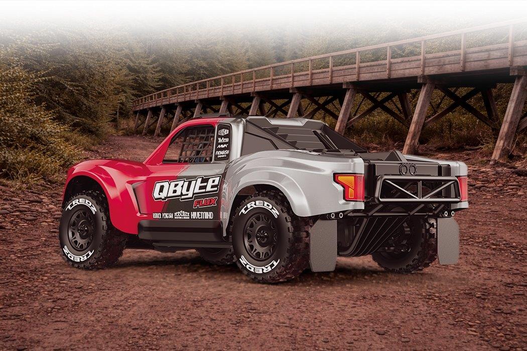 Maverick QByte SC Flux 1/12th SC Truck - Red - 6