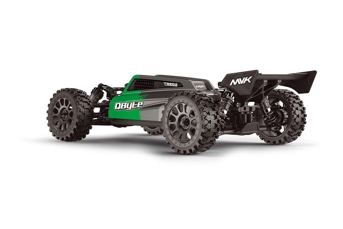 Maverick QByte XB Flux 1/12th Buggy - Green - 2