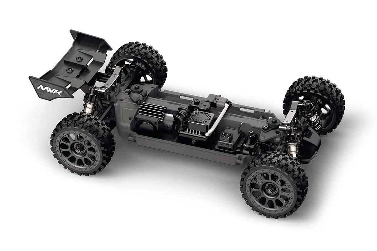 Maverick QByte XB Flux 1/12th Buggy - Red - 4