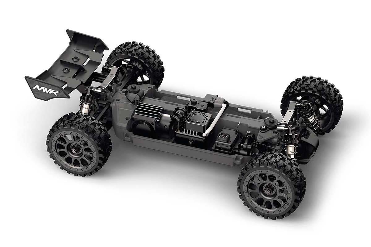 Maverick QByte XB Flux 1/12th Buggy - Blue - 4
