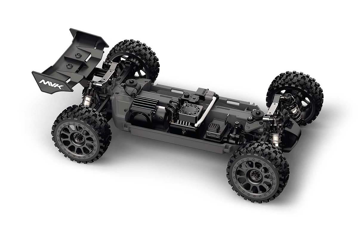 Maverick QByte XB Pro 1/12th Buggy - Fluoro Green - 4