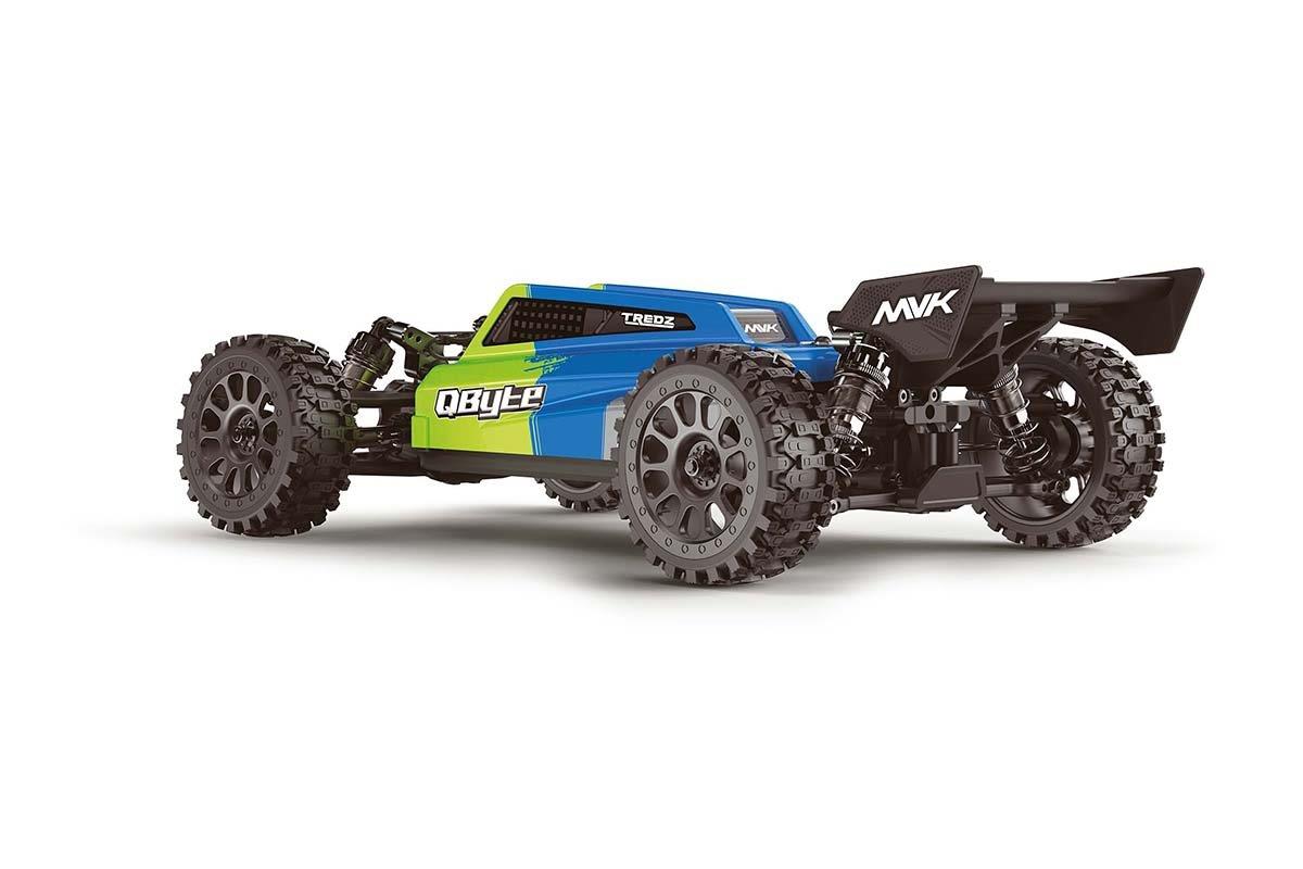 Maverick QByte XB Pro 1/12th Buggy - Fluoro Green - 2