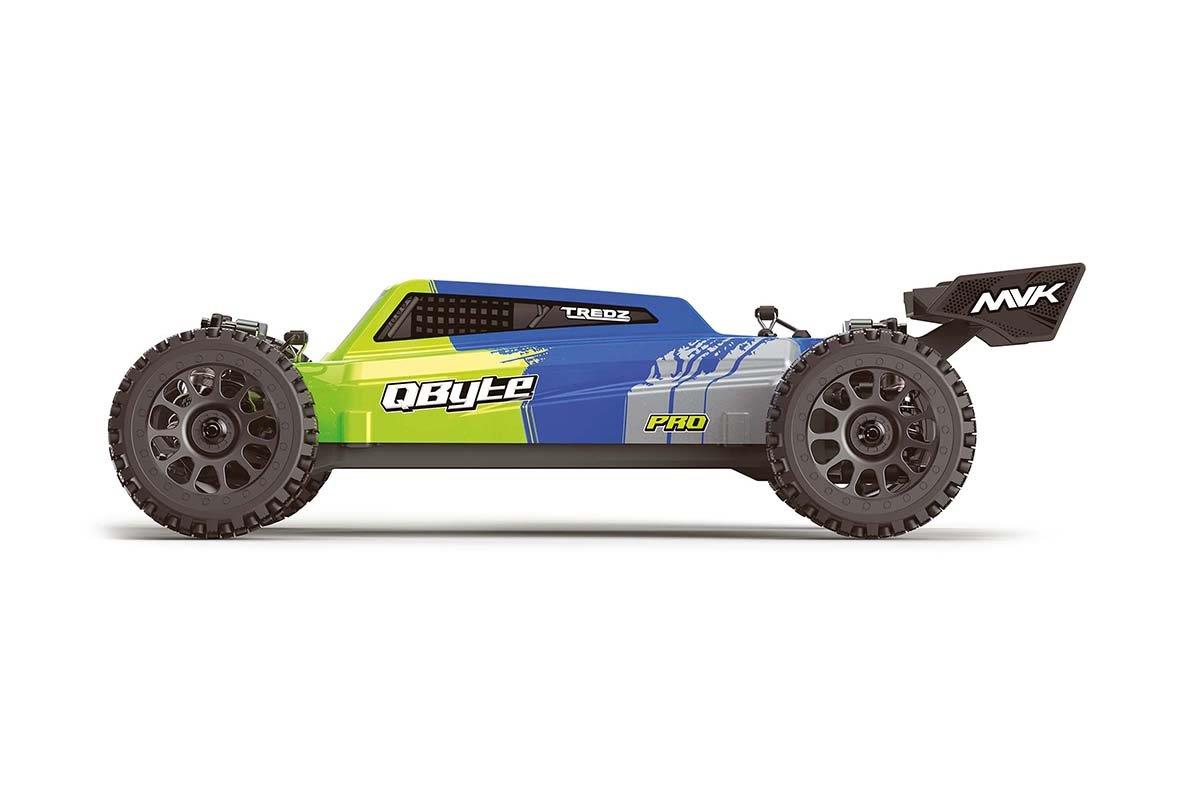 Maverick QByte XB Pro 1/12th Buggy - Fluoro Green - 3