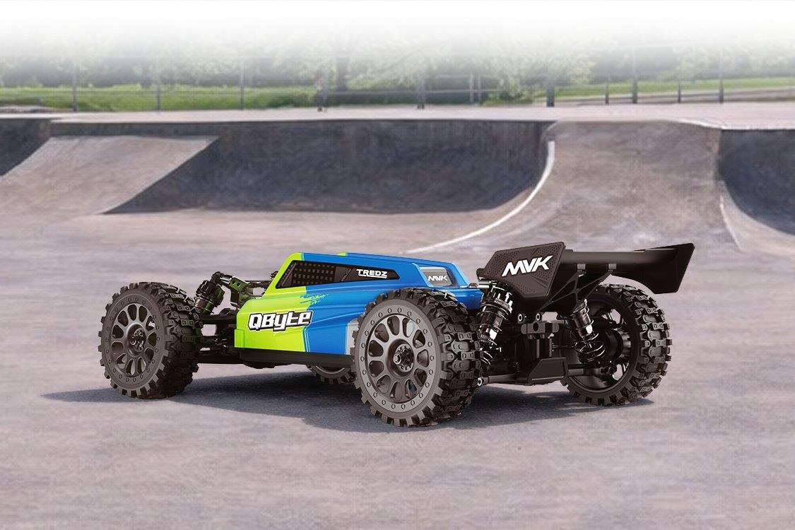 Maverick QByte XB Pro 1/12th Buggy - Fluoro Green - 6