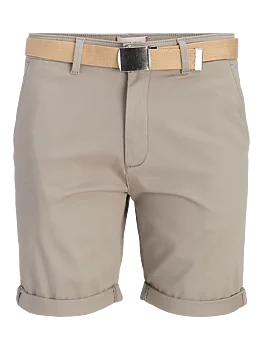 JPSTBOWIE JJCHINO SHORTS MG W. BELT REG