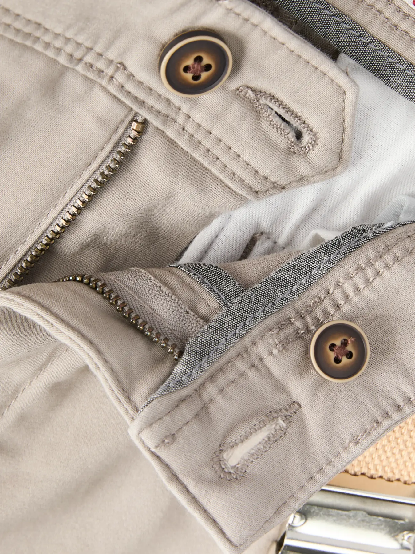 JPSTBOWIE JJCHINO SHORTS MG W. BELT REG - 2